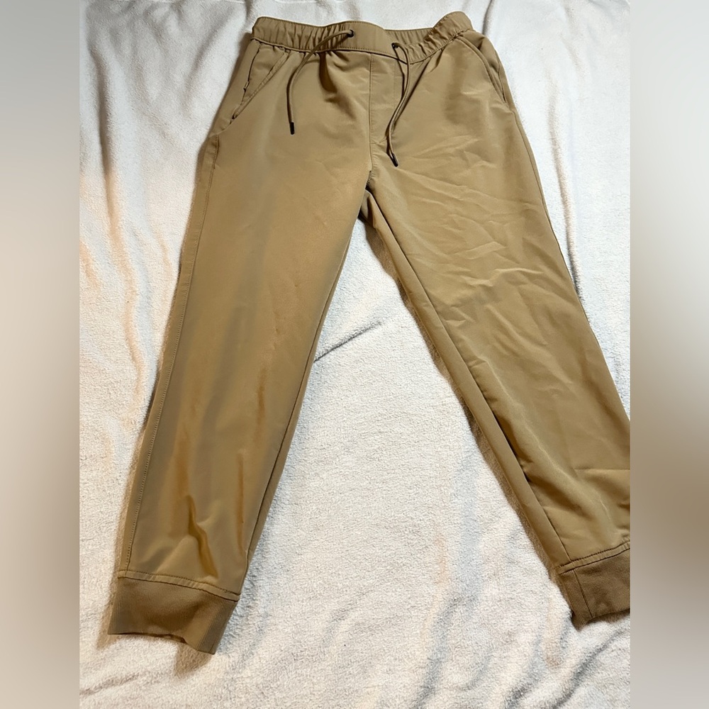 Khaki joggers